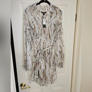 Banana Republic long sleeve mini dress